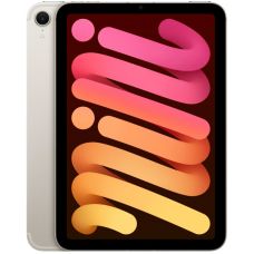 Apple iPad Mini 8.3 (2024) 128 GB, Wi-Fi + Cellular, Сияющая звезда (Starlight)