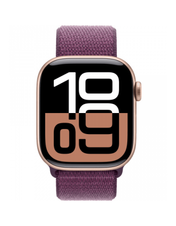 Умные часы Apple Watch Series 10 42 мм, Aluminium Case GPS, Sport Loop, Rose Gold	