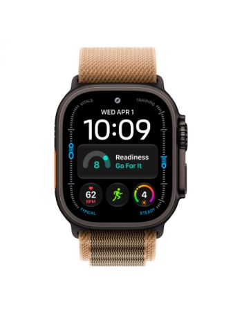 Apple Watch Ultra 4, 49 мм, Black Titanium Desert Alpine Loop M/L