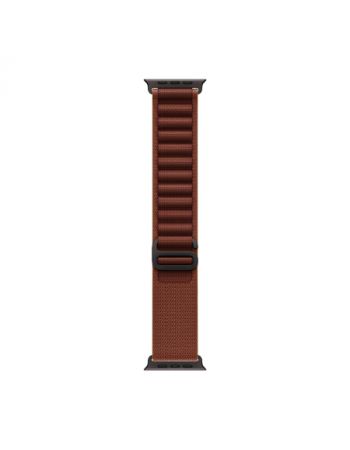 Apple Watch Ultra 4, 49 мм, Black Titanium Burgundy Alpine Loop M/L
