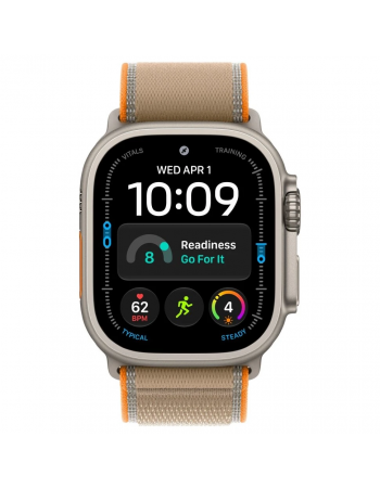 Apple Watch Ultra 4, 49 мм, Natural Titanium Sand Trail Loop M/L