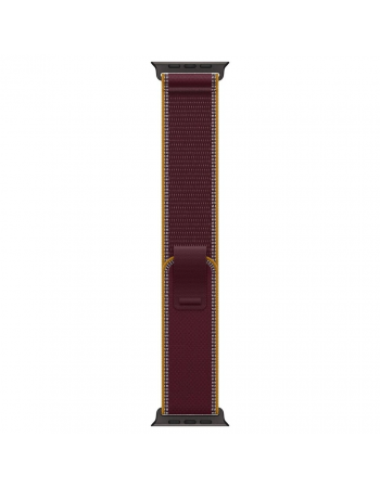 Apple Watch Ultra 4, 49 мм, Black Titanium Burgundy Trail Loop S/M