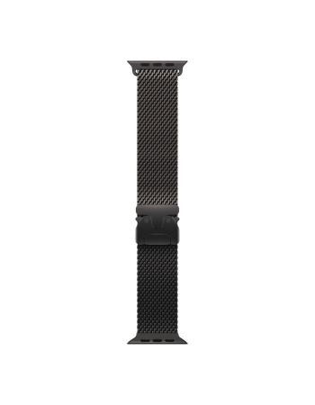 Apple Watch Ultra 4, 49 мм, Black Titanium Black Milanese Loop M
