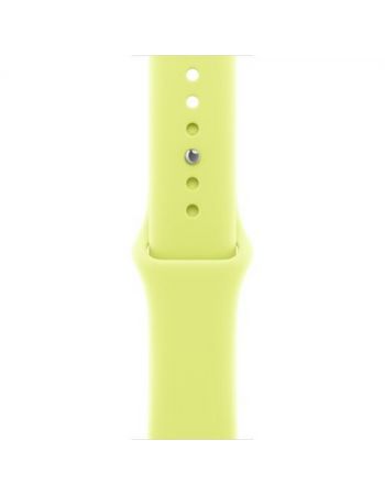Apple Watch SE 3 40 mm, Midnight Aluminum Neon Yellow Sport Band M/L