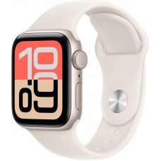 Apple Watch SE 3 40 mm, Starlight Aluminum Starlight Sport Band M/L