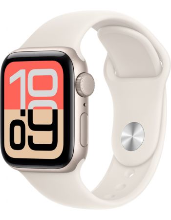 Apple Watch SE 3 40 mm, Starlight Aluminum Starlight Sport Band M/L