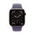 Apple Watch Series 11, 42 mm, Gold Titanium GPS+Cellular, Purple Fog Sport Band M/L