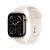 Apple Watch Series 11, 42 mm, Gold Titanium GPS+Cellular, Starlight Sport Band M/L