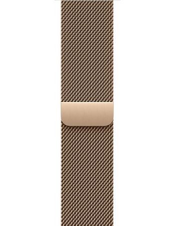Apple Watch Series 11, 42 mm, Gold Titanium GPS+Cellular, Gold Milanese Loop
