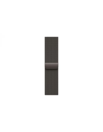 Apple Watch Series 11, 42 mm, Slate Titanium GPS+Cellular, Slate Milanese Loop