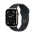 Apple Watch Series 11, 46 mm, Nalural Titanium GPS+Cellular, Black Sport Band M/L