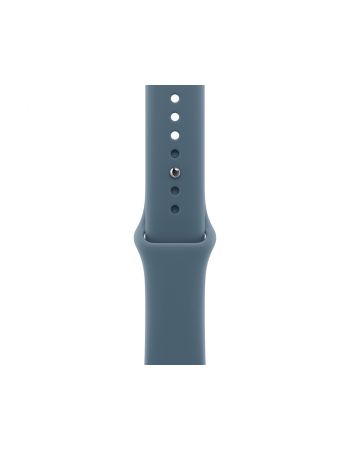 Apple Watch Series 11, 42 mm, Gold Titanium GPS+Cellular, Anchor blue Sport Band M/L