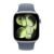 Apple Watch Series 11, 46 mm, Silver Aluminum Anchor blue Sport Band M/L