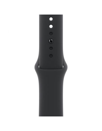 Apple Watch Series 11, 46 mm, Rose Gold Aluminum Black Sport Band M/L