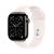 Apple Watch Series 11, 42 mm, Slate Titanium GPS+Cellular, Light Blush Sport Band M/L