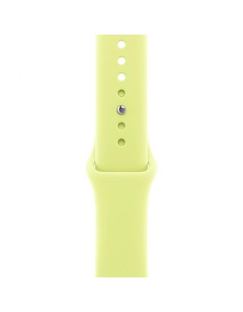 Apple Watch Series 11, 46 mm, Space Gray Aluminum Neon Yellow Sport Band S/M