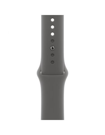 Apple Watch Series 11, 42 mm, Jet Black Aluminum Stone Gray Sport Band S/M