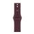 Apple Watch Series 12, 42 mm, Black Aluminum Burgundy Sport Band S/M