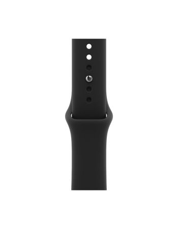 Apple Watch Series 12, 42 mm, Light Gold Aluminum Black Sport Band S/M