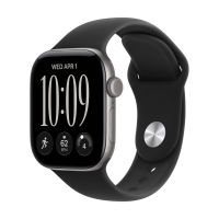 Apple Watch Series 12, 42 mm, Space Gray Aluminum Black Sport Band S/M