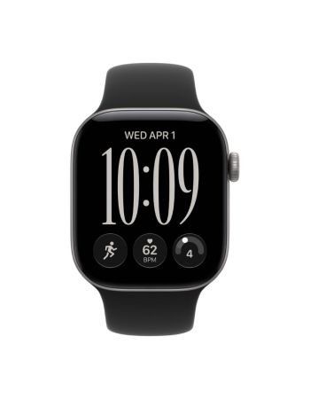 Apple Watch Series 12, 42 mm, Space Gray Aluminum Black Sport Band S/M