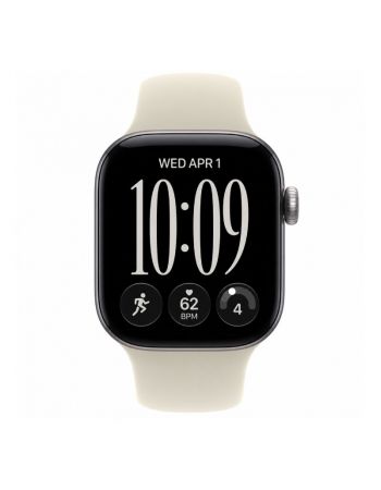 Apple Watch Series 12, 42 mm, Space Gray Aluminum Sand Sport Band S/M