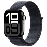 Умные часы Apple Watch Series 10 46 мм, Aluminium Case GPS+Cellular, Sport Loop, Black