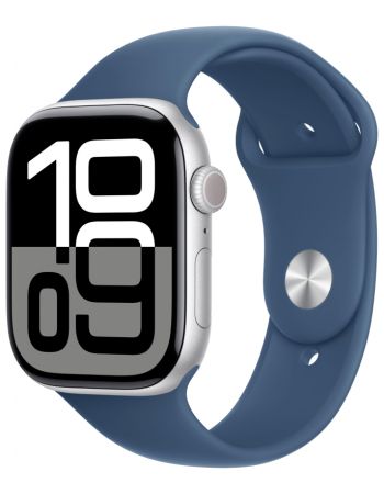 Умные часы Apple Watch Series 10 42 мм, S/M 130-200 мм, Aluminium Case GPS, Silver