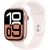 Умные часы Apple Watch Series 10 42 мм, S/M 130-200 мм, Aluminium Case GPS, Sport Band, Rose Gold