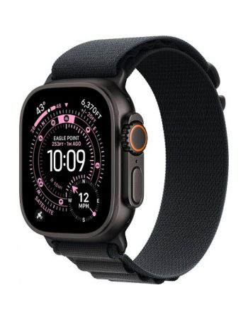 Apple Watch Ultra 3, 49 мм, Black Titanium Black Alpine Loop L