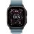 Apple Watch Ultra 3, 49 мм, Black Titanium Light Blue Alpine Loop M