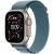 Apple Watch Ultra 3, 49 мм, Natural Titanium Light Blue Alpine Loop L