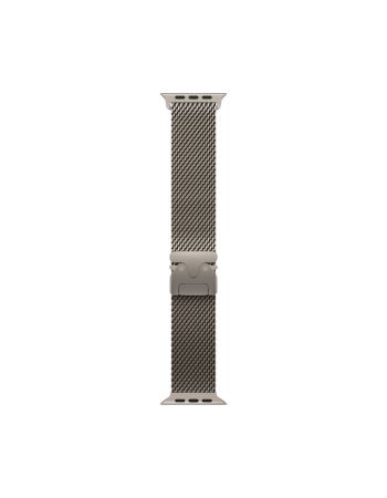 Apple Watch Ultra 3, 49 мм, Natural Titanium Natural Titanium Milanese Loop M