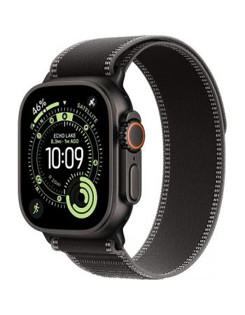 Apple Watch Ultra 3, 49 мм, Black Titanium Black/Charcoal Trail Loop M/L