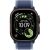 Apple Watch Ultra 3, 49 мм, Black Titanium Blue/Bright Blue Trail Loop M/L