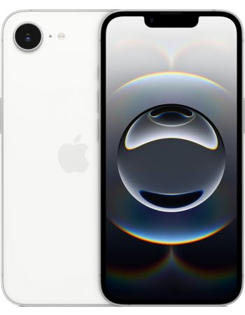 Apple iPhone 16e 128 GB, White, eSIM