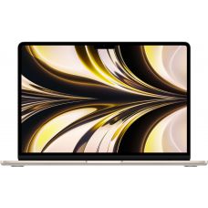 Apple MacBook Air 13" (M2, 8C CPU/10C GPU, 2022), 8 ГБ, 512 ГБ SSD, «сияющая звезда»