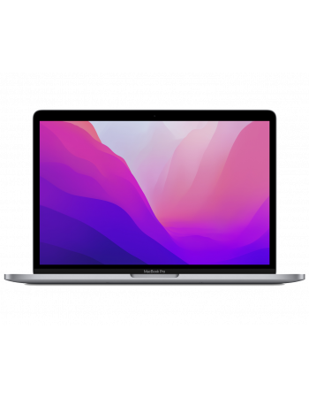 Apple MacBook Pro 13" (M2, 8C CPU/10C GPU, 2022), 8 ГБ, 256 ГБ SSD, «серый космос»
