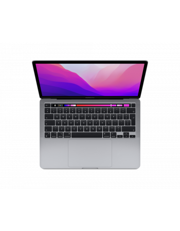 Apple MacBook Pro 13" (M2, 8C CPU/10C GPU, 2022), 8 ГБ, 256 ГБ SSD, «серый космос»