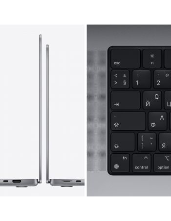 Apple MacBook Pro 14" (M1 Pro 10C CPU, 16C GPU, 2021) 16 ГБ, 1 ТБ SSD, «серый космос»