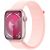 Apple Watch Series 9, 41 мм, корпус из алюминия розового цвета, нейлоновый ремешок нежно-розового цвета