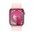 Apple Watch Series 9, 41 мм, корпус из алюминия розового цвета, нейлоновый ремешок нежно-розового цвета