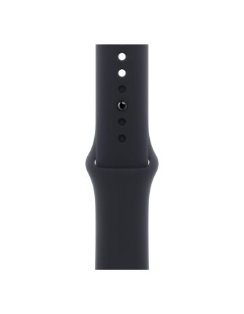 Apple Watch Series 9, 41 мм, корпус из алюминия цвета «тёмная ночь», спортивный ремешок цвета «тёмная ночь», размер M/L