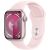 Apple Watch Series 9, 41 мм, корпус из алюминия розового цвета, спортивный ремешок нежно-розового цвета, размер M/L