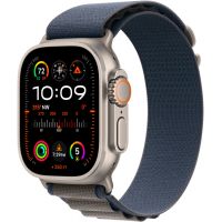 Apple Watch Ultra 2 GPS + Cellular, 49 мм, корпус из титана, ремешок Alpine синего цвета S/M