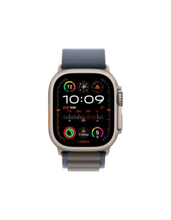 Apple Watch Ultra 2 GPS + Cellular, 49 мм, корпус из титана, ремешок Alpine синего цвета S/M
