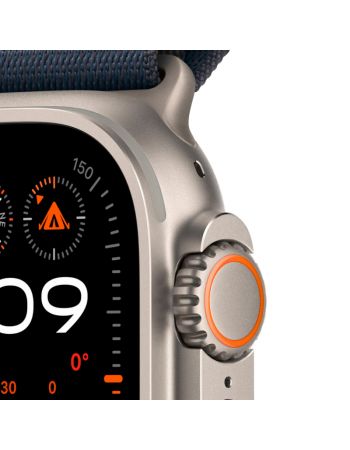 Apple Watch Ultra 2 GPS + Cellular, 49 мм, корпус из титана, ремешок Alpine синего цвета S/M