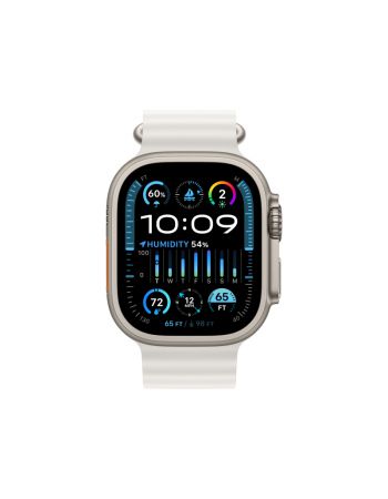 Apple Watch Ultra 2 GPS + Cellular, 49 мм, корпус из титана, ремешок Ocean белого цвета