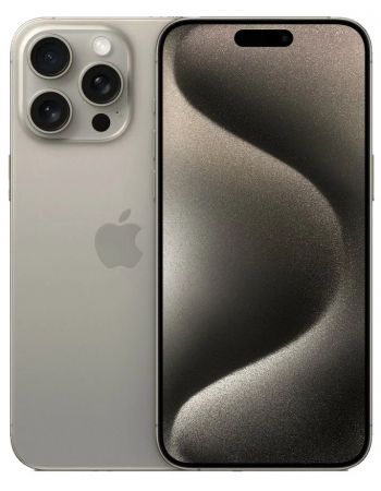 Apple iPhone 15 Pro Max, 256 ГБ, титан, eSIM