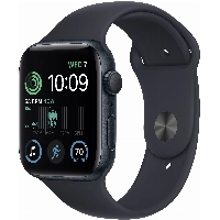 Умные часы Apple Watch Series SE Gen 2 44 мм Aluminium Case, midnight, размер S/M